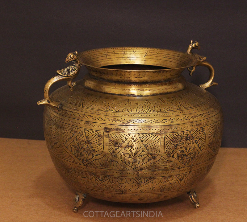 Brass Vintage Planter/Pot