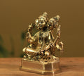 Brass Dattatreya Sitting Posture