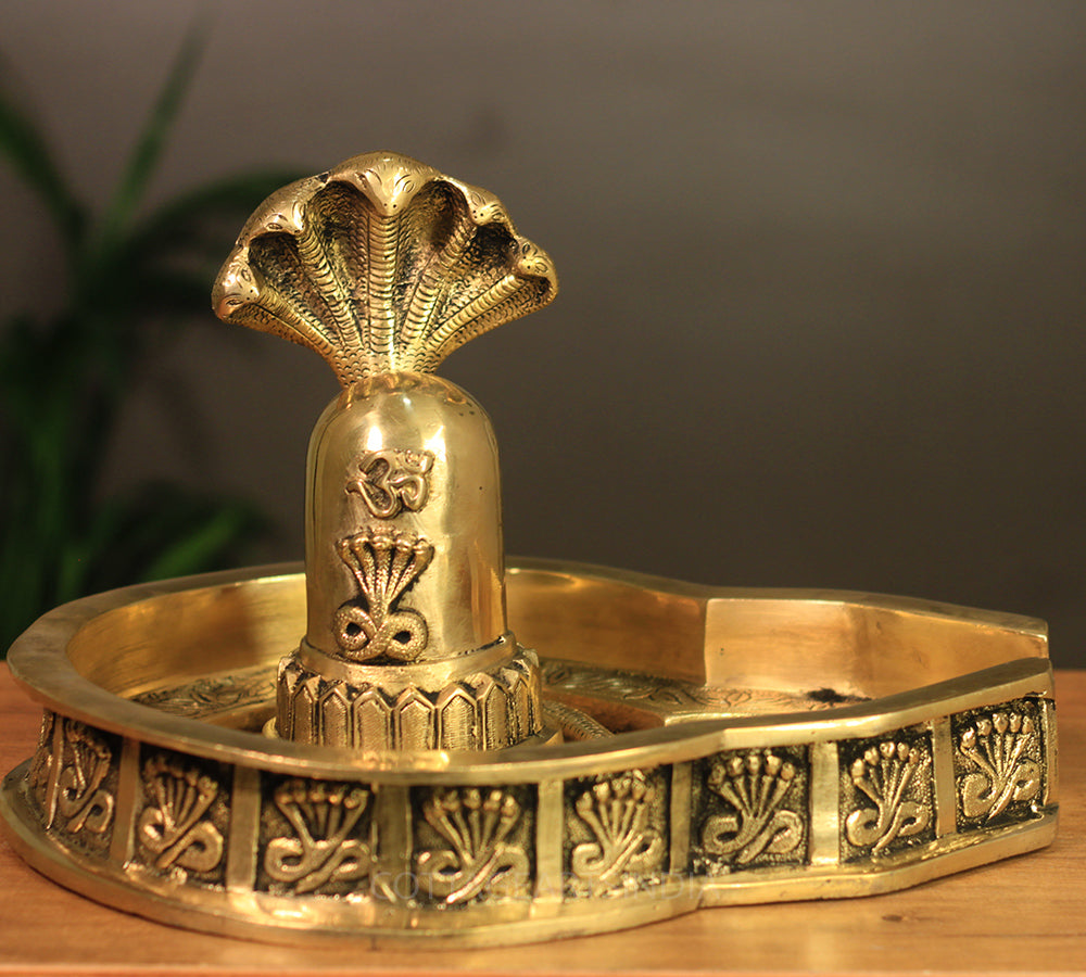 Brass Shivalinga