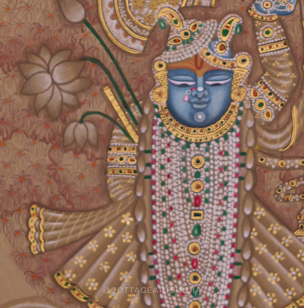 Shreenathji Swaroop Pichwai Painting
