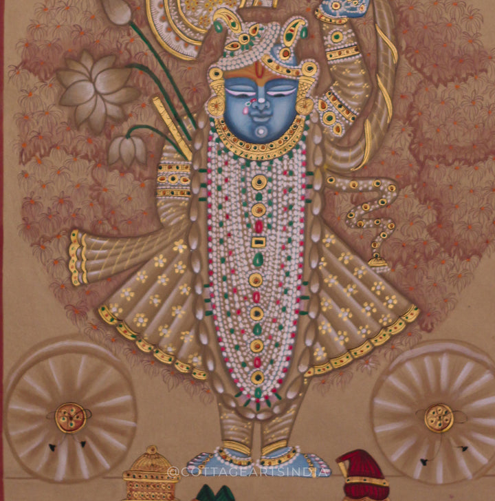 Shreenathji Swaroop PIchwai Painting