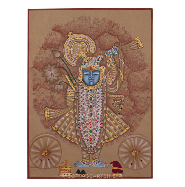 Shreenathji Swaroop PIchwai Painting
