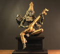 Brass Saraswati Vintage Black