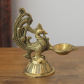 Brass Annapakshi Oil Diya