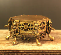 Brass and Copper Tribal Art Chowki