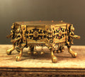 Brass and Copper Tribal Art Chowki