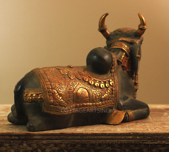 Brass Nandi Rustic Black