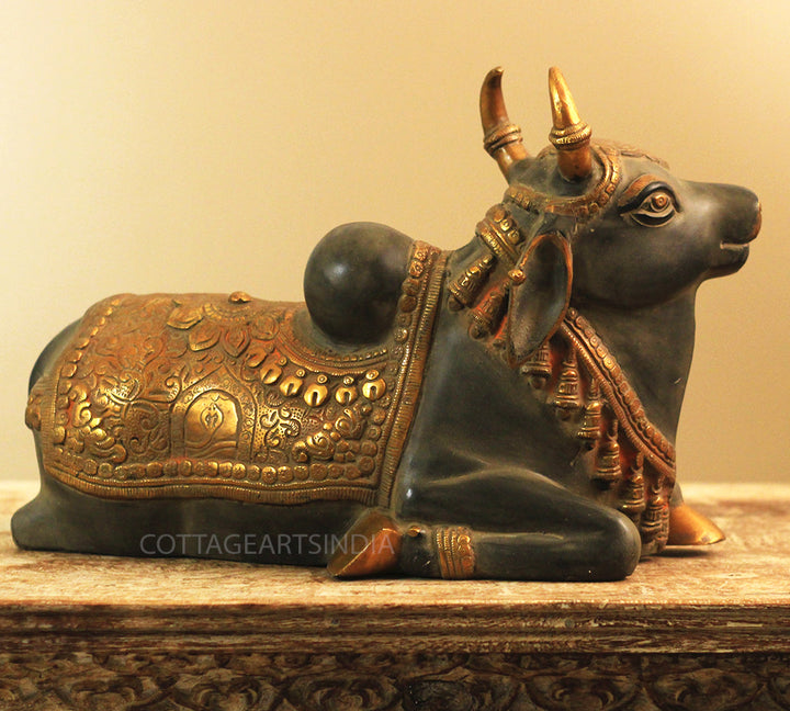 Brass Nandi Rustic Black