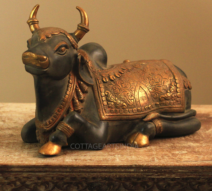 Brass Nandi Rustic Black