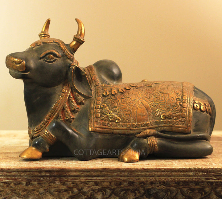 Brass Nandi Rustic Black