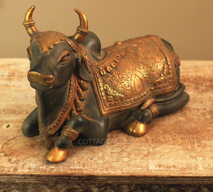 Brass Nandi Rustic Black