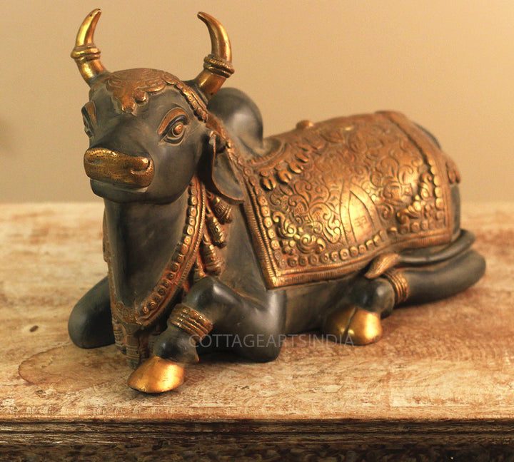 Brass Nandi Rustic Black
