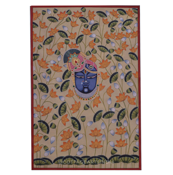 Shrinathji In lotus Field