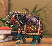 Wooden Elephant 8.5"