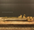 Brass Nandi - Shivling Tribal Art Spoon