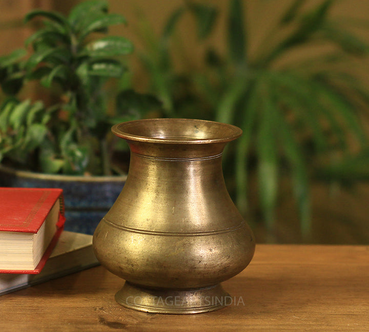 Brass  Vintage Pot