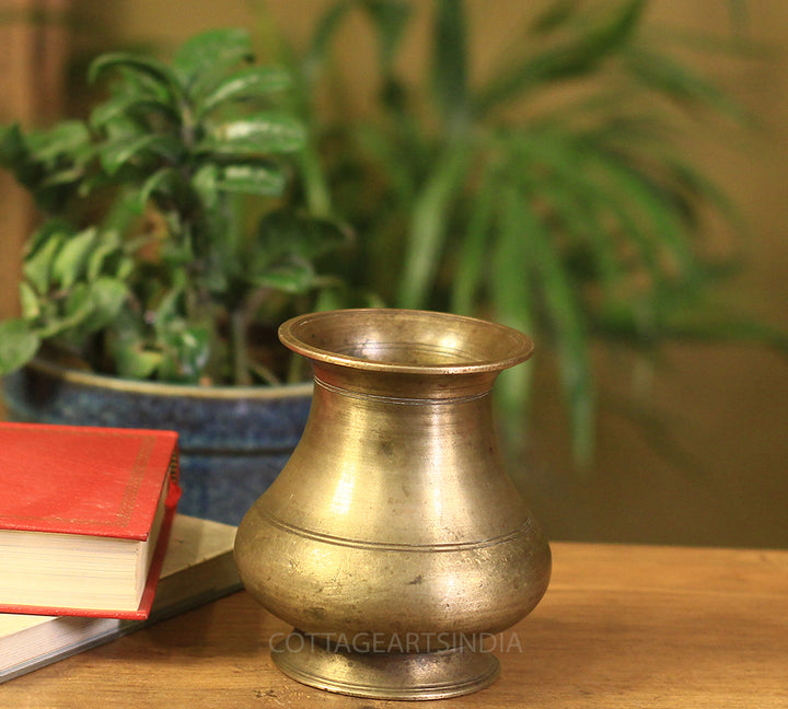 Brass  Vintage Pot