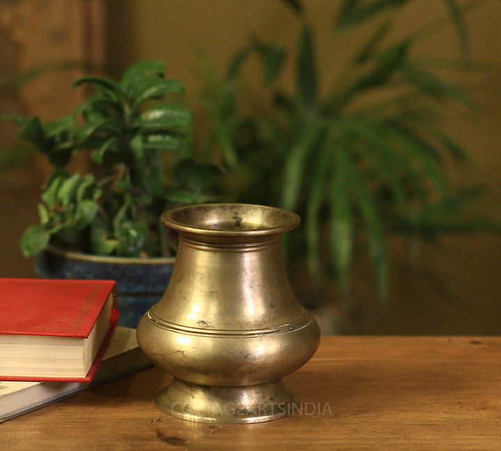 Brass  Vintage Pot
