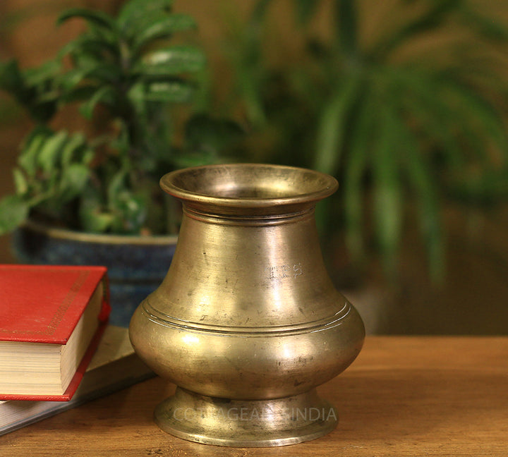 Brass  Vintage Pot