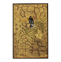 Golden Krishna Wall Art Pichwai Style Miniature Painting