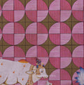 Pichwai Painting Cow and Lotus