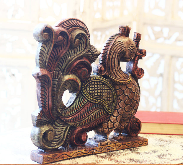 Wooden Swan Wall Decor