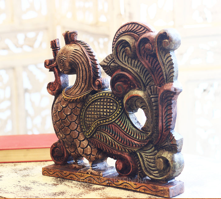Wooden Swan Wall Decor
