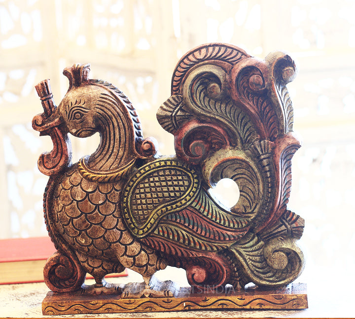 Wooden Swan Wall Decor