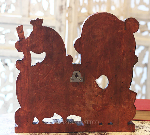 Wooden Swan Wall Decor