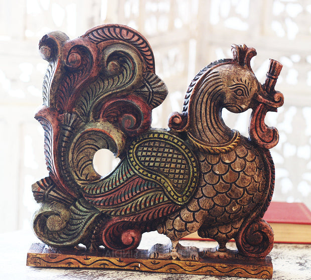 Wooden Swan Wall Decor