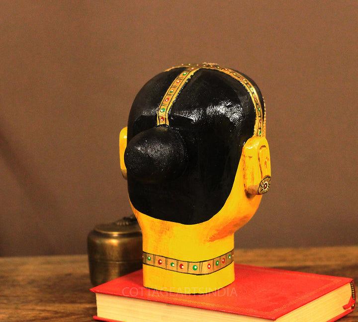 Wooden Gauri Head