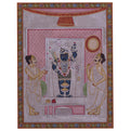 Shrinathji Pichwai Painting with Devotees
