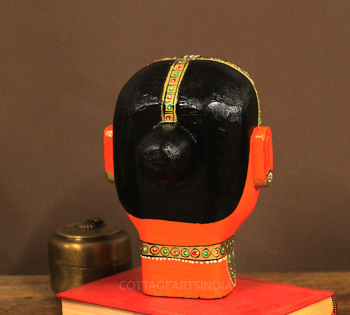 Wooden Gauri Head