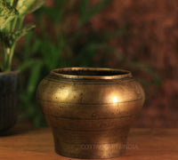 Brass  Vintage Pot