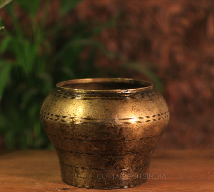 Brass  Vintage Pot
