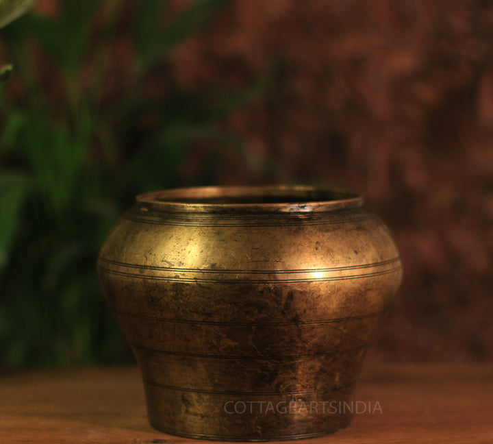 Brass  Vintage Pot