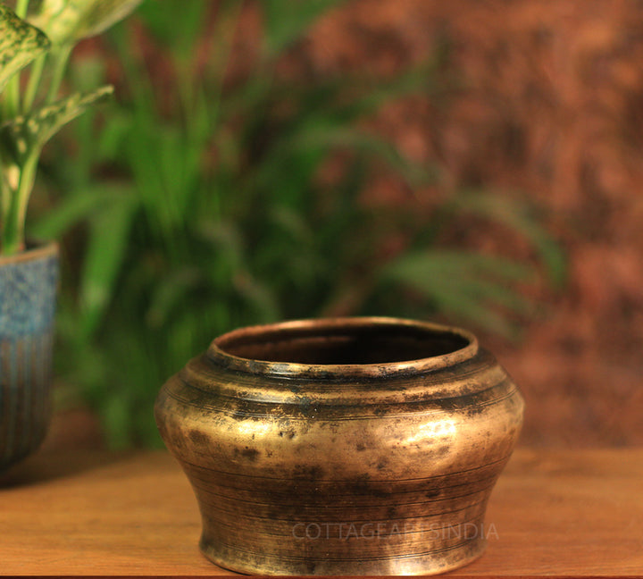 Brass  Vintage Pot