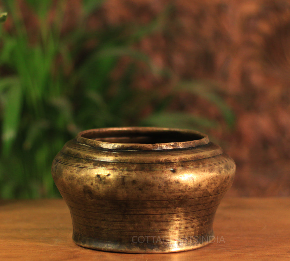 Brass  Vintage Pot