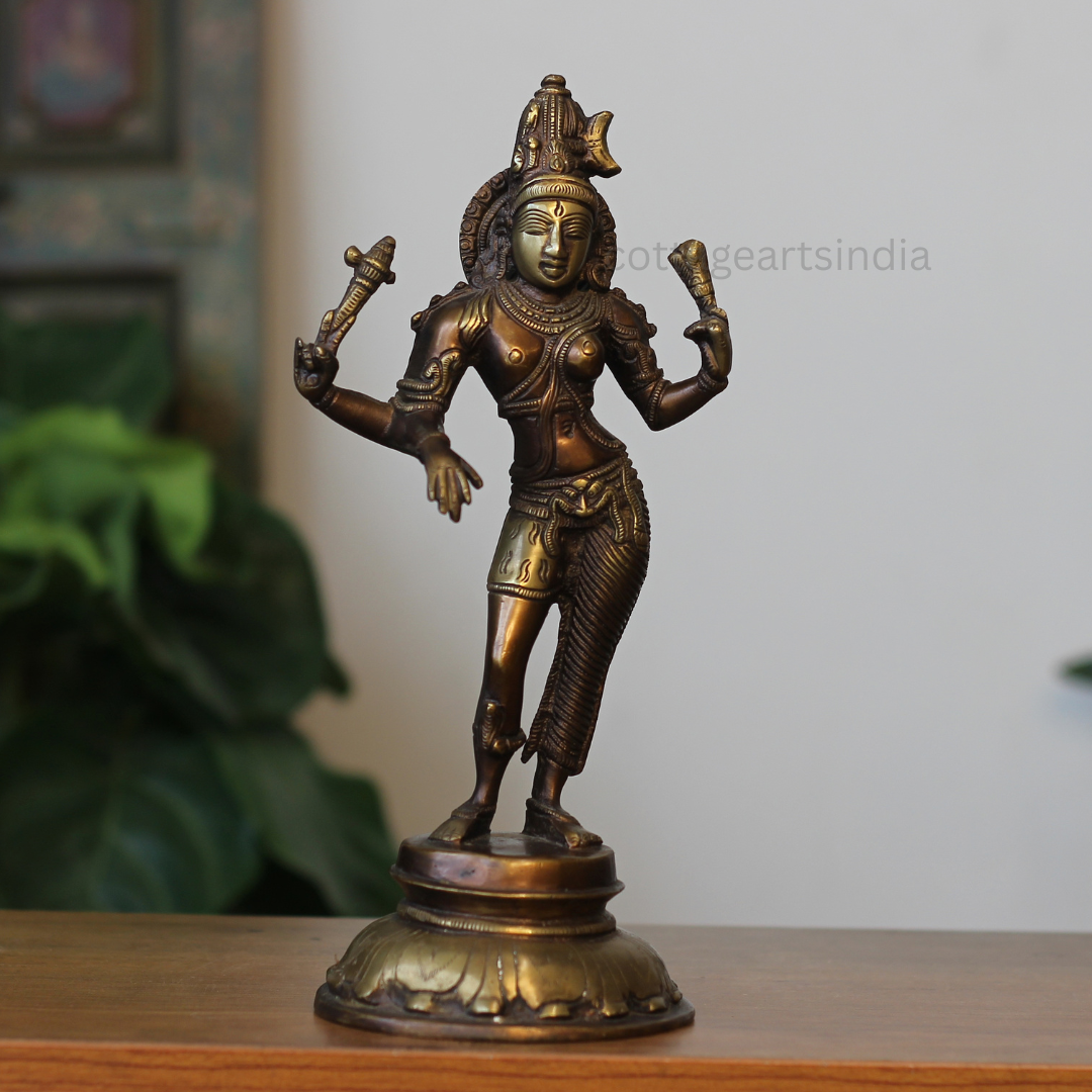 Handcrafted Brass Dancing Shiva Idol