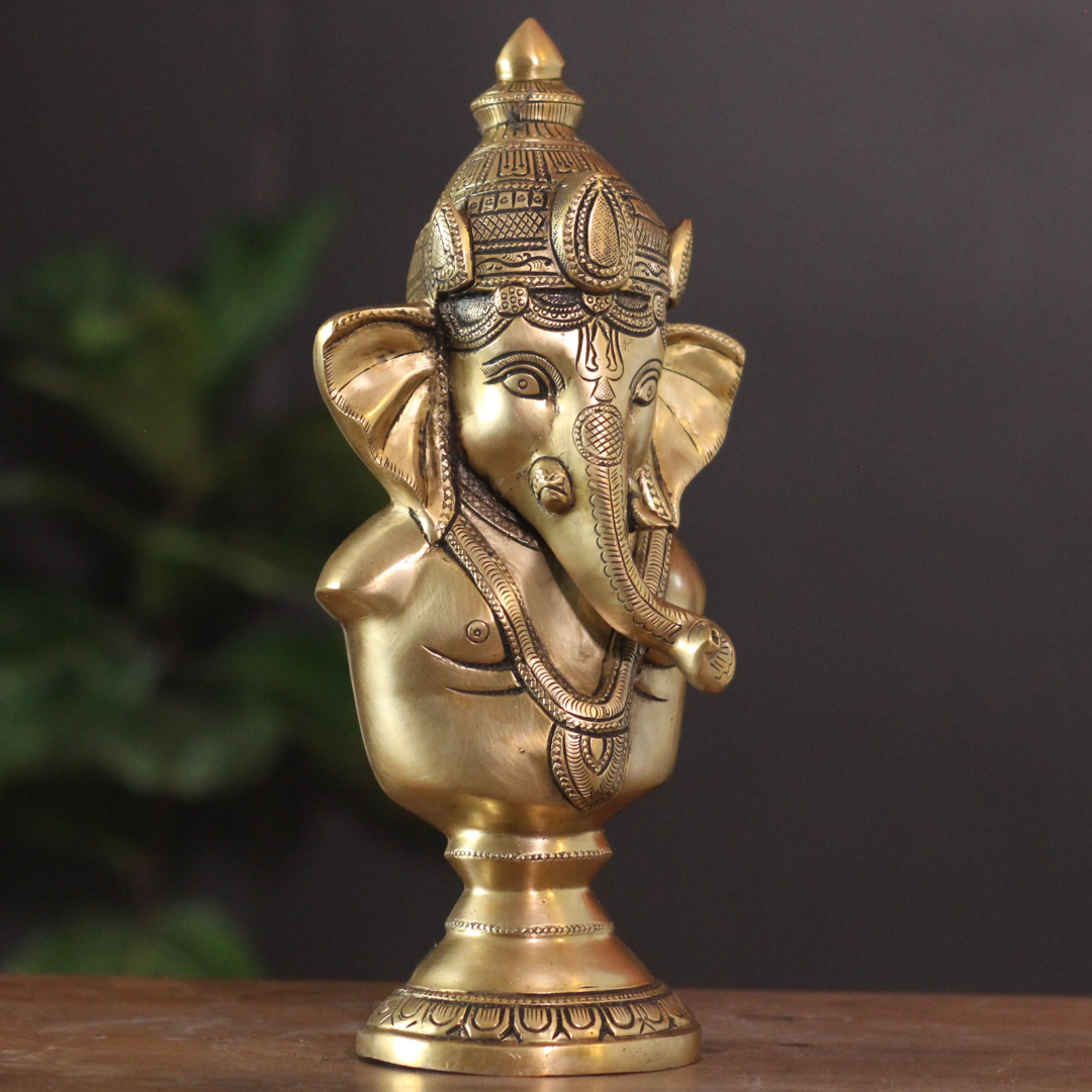 Brass Ganesha Trophy