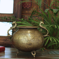 Brass Vintage Carved Planter (Copy)