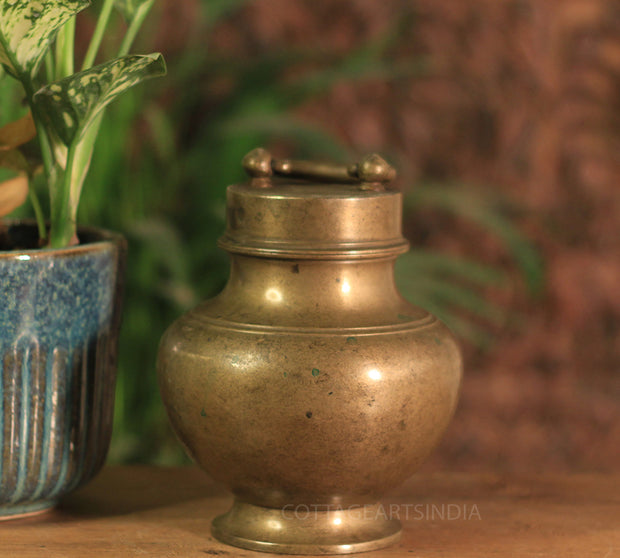 Brass  Vintage Pot