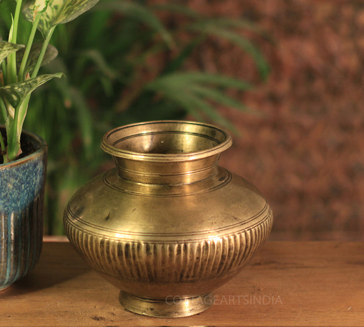 Brass  Vintage Pot