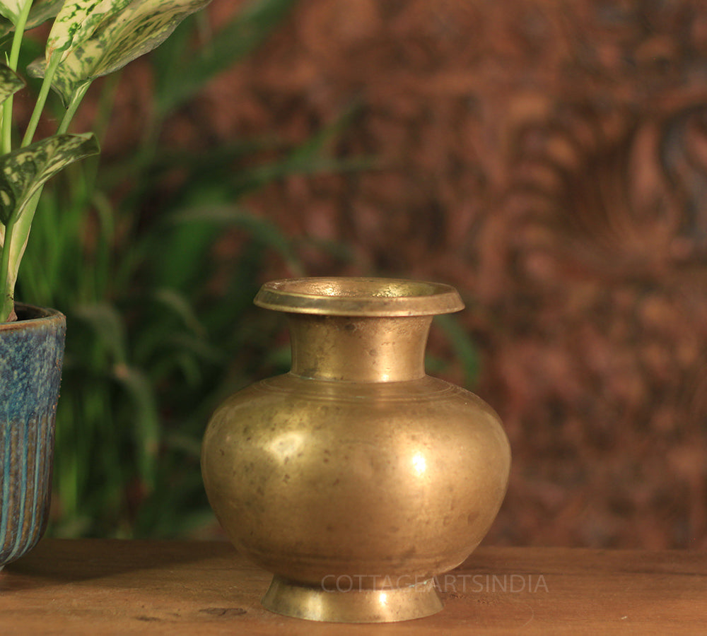 Brass  Vintage Pot