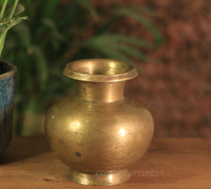 Brass  Vintage Pot