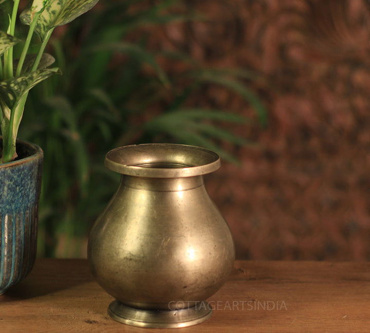Brass  Vintage Pot