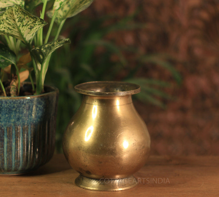 Brass  Vintage Pot