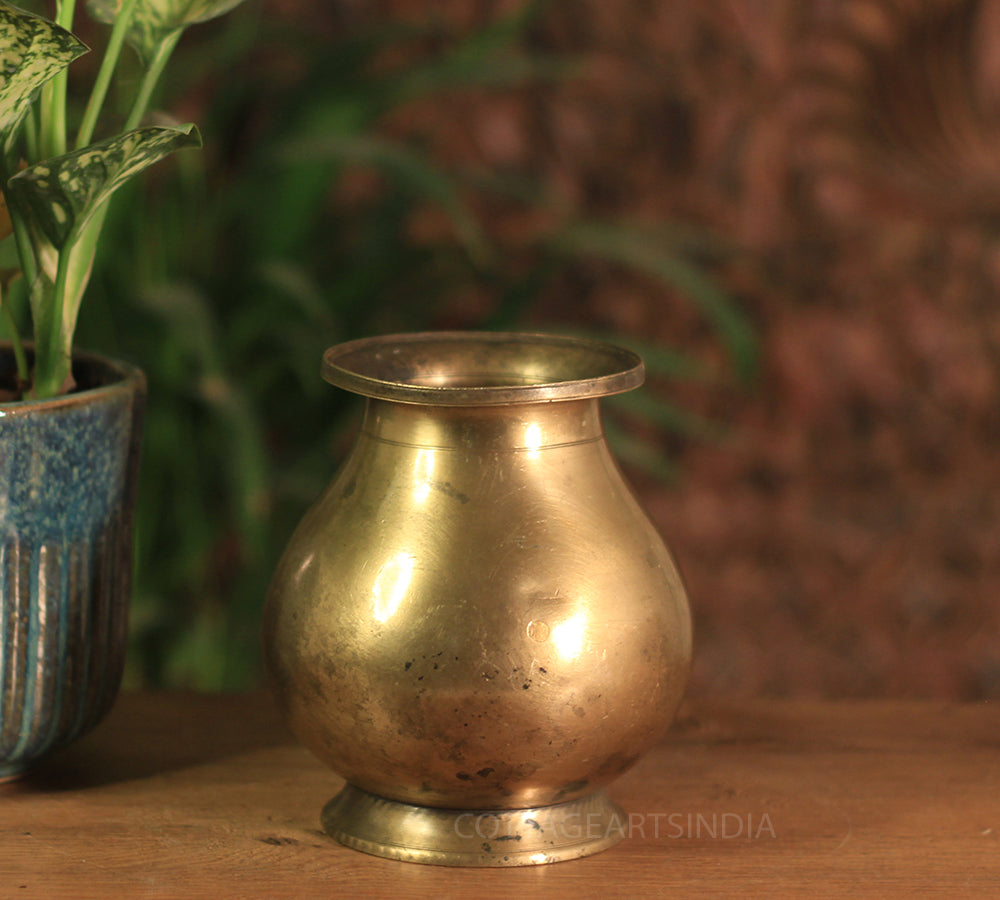 Brass  Vintage Pot