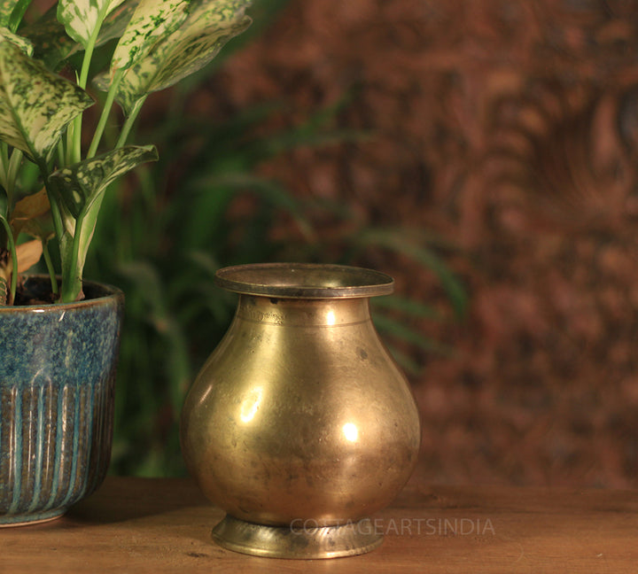 Brass  Vintage Pot