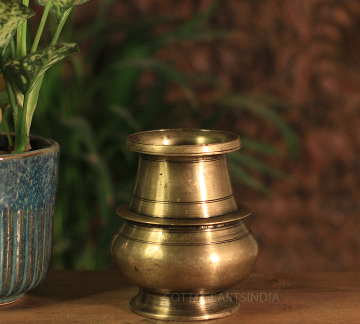 Brass  Vintage Pot